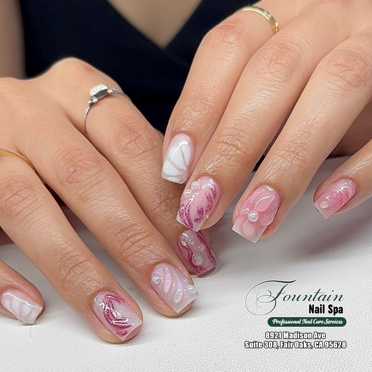 Fountain Nail Salon in Fair Oaks, CA 95628